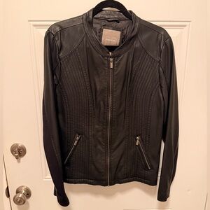 Maurices Black Leather Jacket